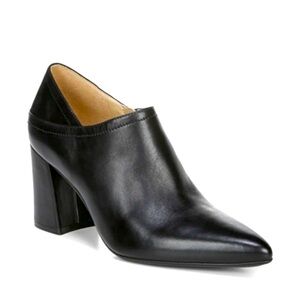 Naturalizer Black Leather Holliday Black Bootie